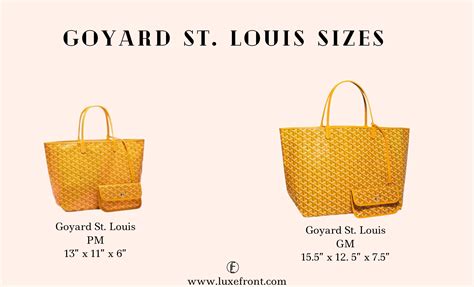 wie teuer ist eine goyard tasche|goyard bag size guide.